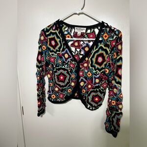 Norm Thompson Crochet Top